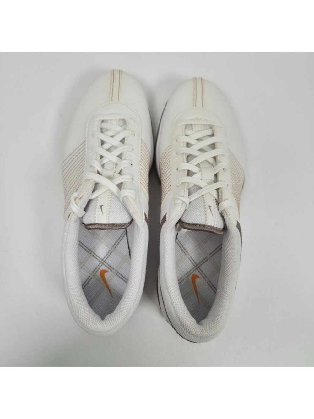 Nike Golf Delight Women's White Golf Shoes Lace Up 335938-121 US Size 7 - Picture 5 of 8